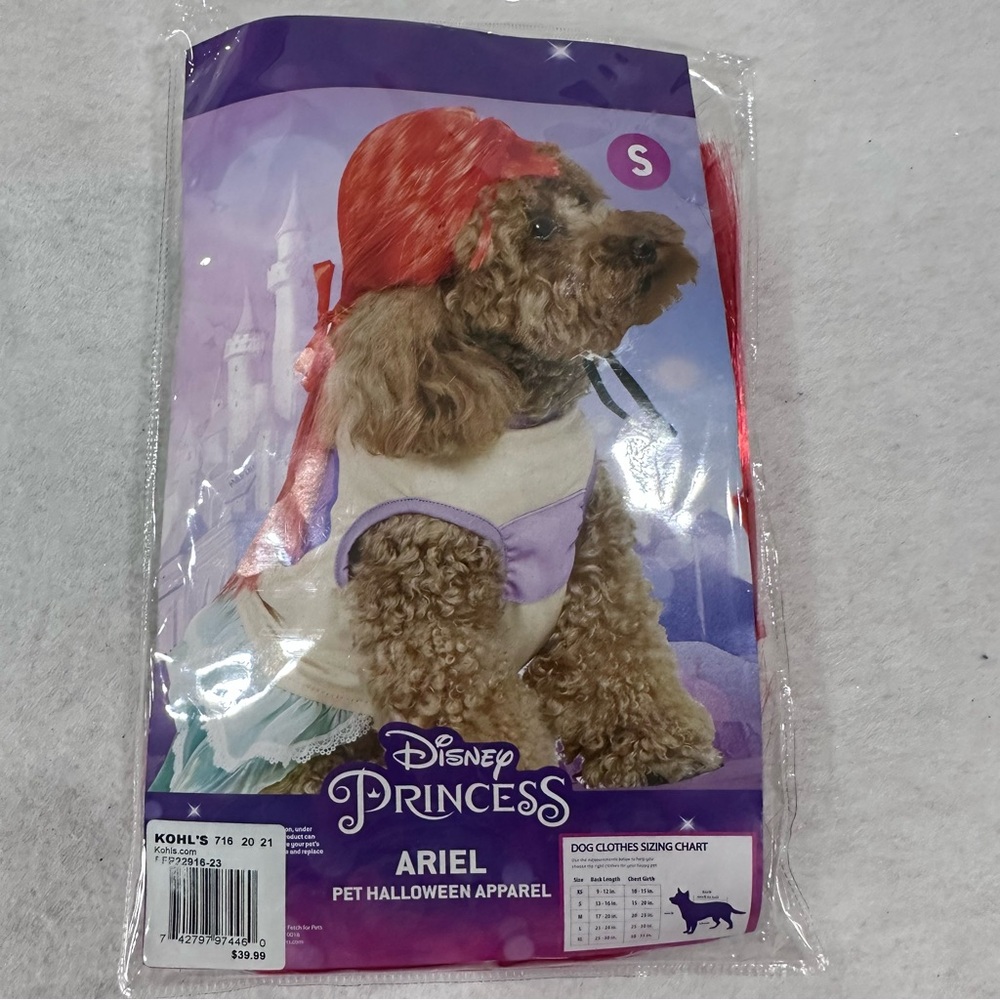 Disney Princess Ariel Pet Costume